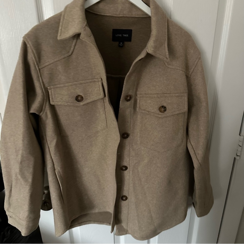 Tan Shacket